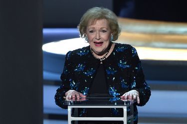 Betty White aux Emmy Awards en 2018