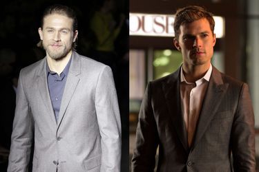 Charlie Hunnam en 2015 -  Jamie Dornan joue Christian Grey dans «Cinquante nuances de Grey» sorti en 2015. 