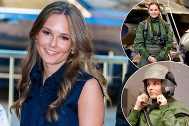 La princesse Ingrid Alexandra de Norvège, le 22 juillet 2021 - En vignette : sur la base aérienne de Bodø, le 11 décembre 2021