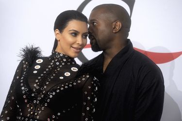 Kim Kardashian et Kanye West en 2015
