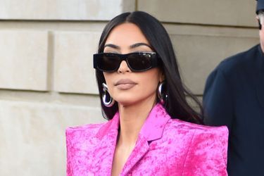 Kim Kardashian à New York le 7 octobre 2021. 