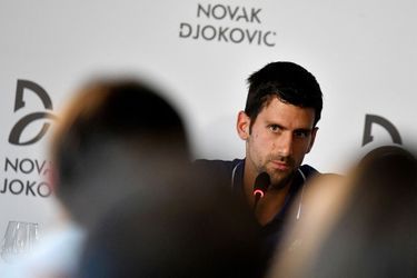 Novak Djokovic en juillet 2017.