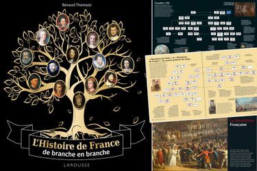 «L’Histoire de France de branche en branche» de Renaud Thomazo met l'accent sur les généalogies