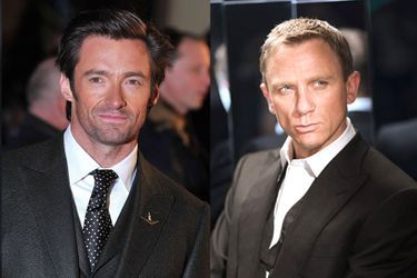 Hugh Jackman en 2008 - Daniel Craig joue James Bond dans «James Bond : Casino Royale» sorti en 2006. 