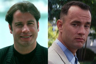 John Travolta en 1994 - Tom Hanks joue Forrest Gump dans «Forrest Gump» sorti en 1994.