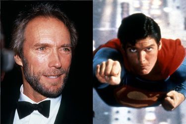 Clint Eastwood en 1984 - Christopher Reeve joue Superman dans «Superman» sorti en 1979. 
