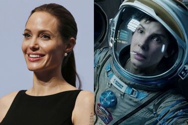 Angelina Jolie en 2013 - Sandra Bullock joue le Dr. Ryan Stone dans «Gravity» sorti en 2013. 