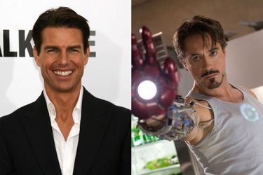 Tom Cruise en 2008 - Robert Downey Jr joue Tony Stark dans «Iron Man» sorti en 2008. 
