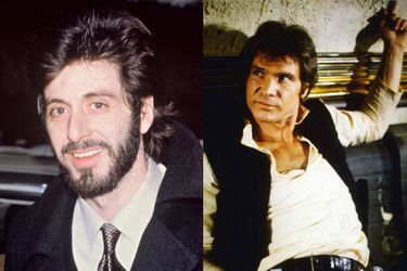 Al Pacino en 1980 - Harrison Ford joue Han Solo dans «Star Wars : Un nouvel espoir» sorti en 1977. 