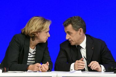 Valérie Pécresse et Nicolas Sarkozy.