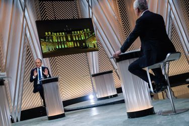 Débat entre Eric Zemmour et Bruno Le Maire sur le plateau de «Elysée 2022».