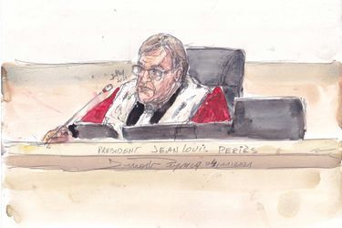 Jean-Louis Périès, président de la cour d'assises spécialement composée pour le procès des attentats du 13 novembre 2015.