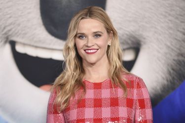 Reese Witherspoon le 12 décembre 2021 à la première de "Tous en scène 2".