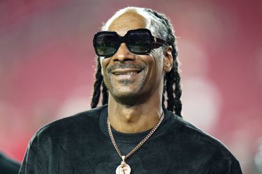 Snoop Dogg lors de la mi-temps du Super Bowl à Inglewood le 13 février 2022