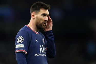 Lionel Messi sous le maillot du Paris Saint-Germain.