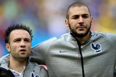 Mathieu Valbuena et Karim Benzema