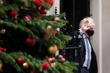 Boris Johnson, le 8 décembre, à Downing Street. 