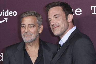 George Clooney et Ben Affleck à l'avant-première de «The Tender Bar». 