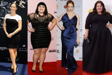 Kate Winslet, Beth Ditto, Christina Hendricks, Melissa McCarthy : ces stars qui assument leurs formes