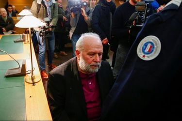 Bernard Preynat, au tribunal correctionnel de Lyon, le 14 janvier 2020.