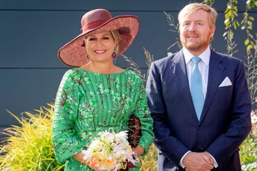 La reine Maxima et le roi Willem-Alexander des Pays-Bas, le 14 septembre 2021 