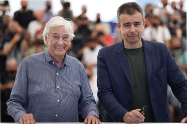 Paul Verhoeven et Saïd Ben Saïd, lors du Festival de Cannes 2021.