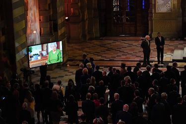 Les dirigeants ont écouté le discours d&#039;Elizabeth II, à Glasgow. 