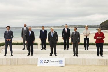 Lors du sommet du G7, en juin 2021.