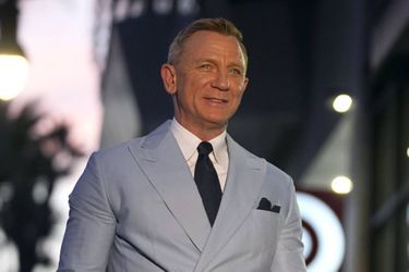 Daniel Craig à Los Angeles sur le Hollywood Walk of Fame le 6 octobre 2021
