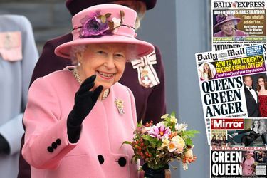 La reine Elizabeth II à Cardiff, le 14 octobre 2021 – En vignette : unes de la presse britannique le 15 octobre 2021 