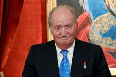 Juan Carlos d’Espagne en 2018 à Madrid. 