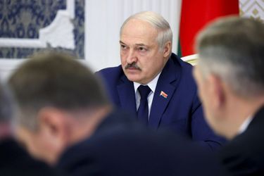 Alexandre Loukachenko, jeudi à Minsk.