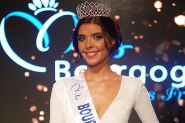 Chloé Galissi lors de l'élection de Miss Bourgogne le 26 septembre 2021