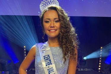 Jade Lange lors de l'élection Miss Centre-Val de Loire le 24 octobre 2021.