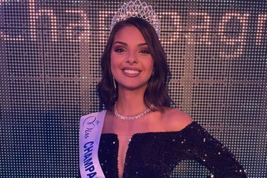 Léna Massinger lors de l'élection de Miss Champagne-Ardenne le 15 octobre 2021