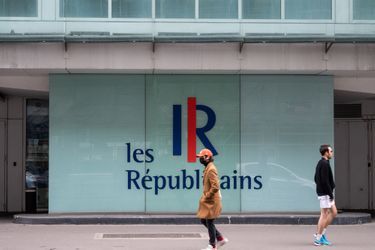 Le siège du parti Les Républicains à Paris. 