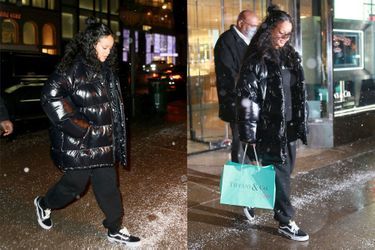Rihanna le 28 janvier 2022 à New York.