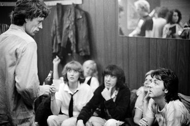 Mick Jagger Paul McCartney