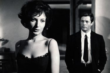 Monica Vitti et Marcello Mastrionnai dans «La Nuit» en 1961.