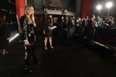 Heidi Klum à l'avant-première du film «Moonfall» à Los Angeles le 31 janvier 2022