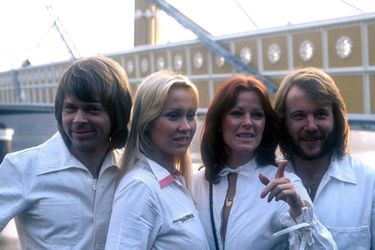 ABBA en 1977. 