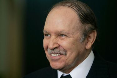Abdelaziz Bouteflika dans le palais présidentiel, à Alger, en novembre 2008.