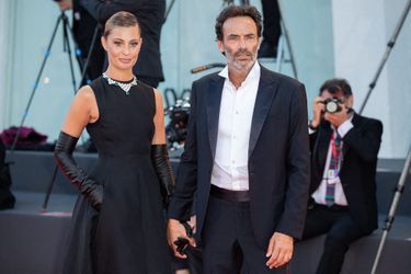 Sveva Alviti et Anthony Delon, au Festival de Venise le 2 septembre 2020.