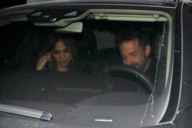 Jennifer Lopez et Ben Affleck à Los Angeles le 30 janvier 2022