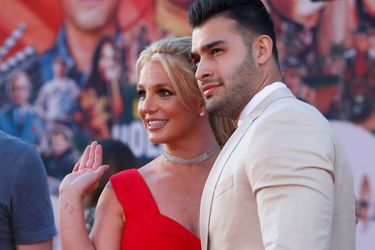 Britney Spears et Sam Asghari en 2019. 