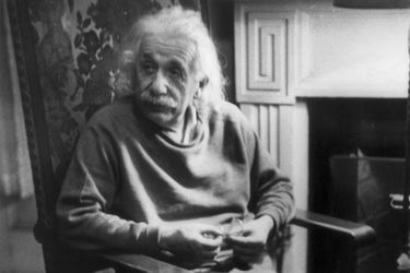 Albert Einstein en 1948.