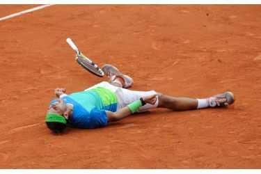 Rafael Nadal remporte Roland-Garros en 2010.