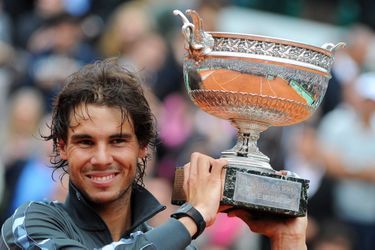 Rafael Nadal remporte Roland-Garros en 2012.