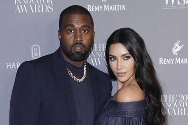 Kanye West et Kim Kardashian aux Innovator Awards en novembre 2019 à New York