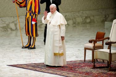 Le pape François au Vatican, le 8 septembre 2021.